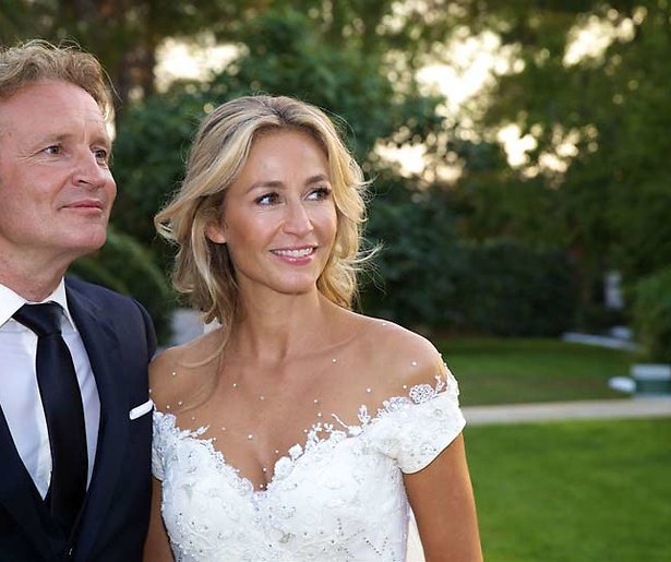 Huwelijk Wendy van Dijk en Erland Galjaard: de eerste beelden
