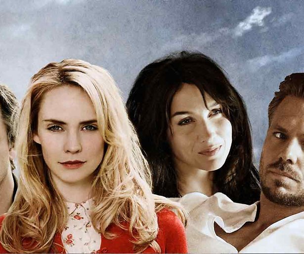 Katja, Thijs, Daan en Bracha in serie Nieuwe Buren