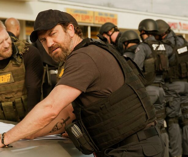 Gerard Butler als corrupte agent in kraakfilm Den of Thieves
