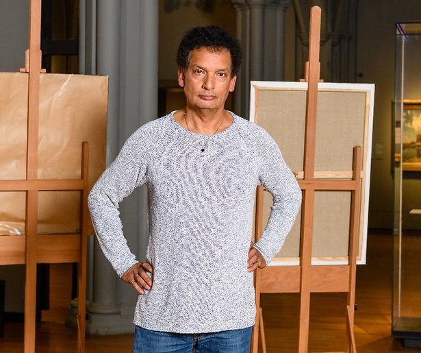 Verbaasde Gerri Eickhof close-up in Sterren op het doek