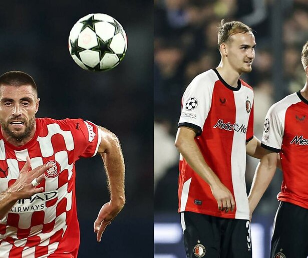 Feyenoord neemt het in de tweede speelronde van de UEFA Champions League op tegen Girona FC