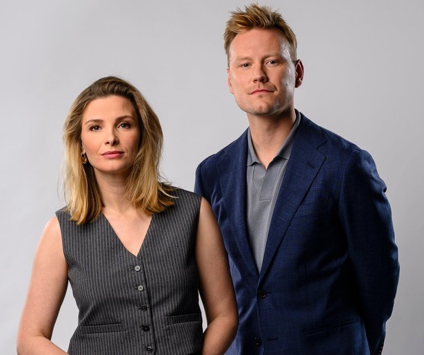 Welmoed Sijtsma en Sam Hagens gaan van start met hun nieuwe talkshow Goedenavond Nederland