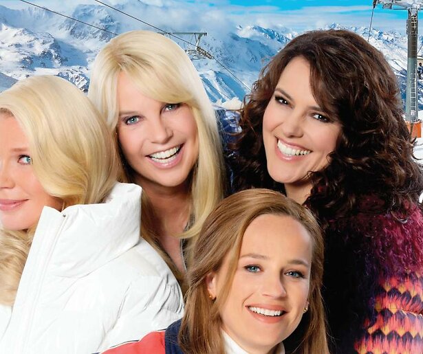 Cheryl, Anouk, Claire en Roelien gaan samen naar Oostenrijk in Gooische Vrouwen 2