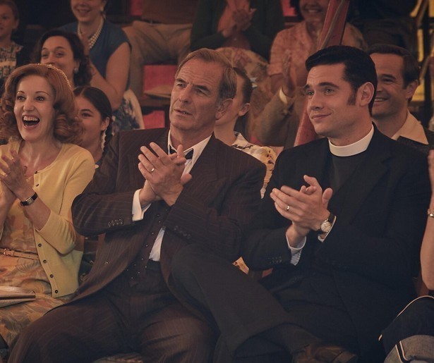 Geordie en Larry ontrafelen een vreemde zelfmoordzaak in Grantchester