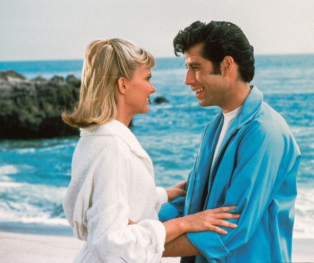 John Travolta en Olivia Newton-John dansen de sterren van de hemel in Grease