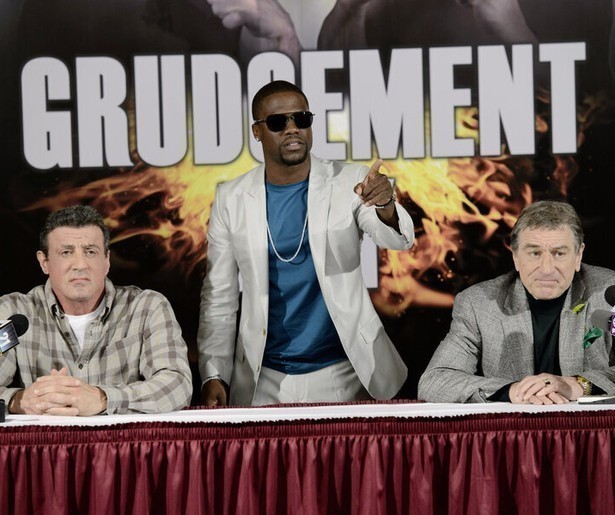 Robert De Niro bokst tegen Sylvester Stallone in Grudge Match