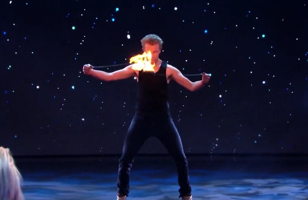 Videosnack: kandidaat in vuur en vlam