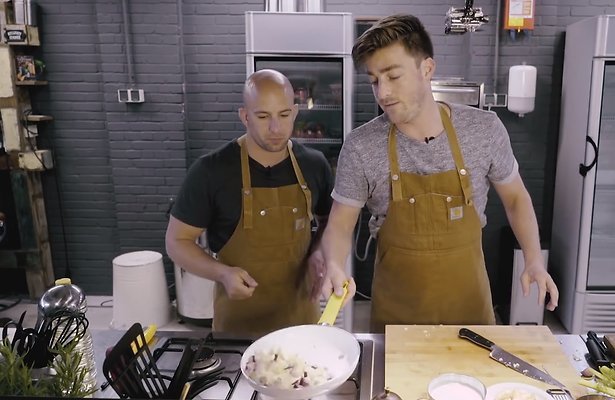 Videosnack: Een snelle hap met Hugo Kennis en Jay Jay Boske