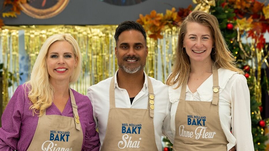 Bianca, Shai en Anne Fleur uit Heel Holland Bakt