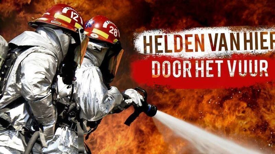 Belgische brandweer in Helden van Hier 