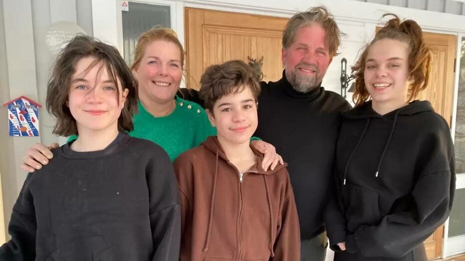 Olaf, Marinca en de kinderen.