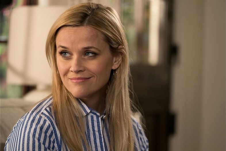 Reese Witherspoon heeft een groen blaadje Reese Witherspoon heeft een groen blaadje