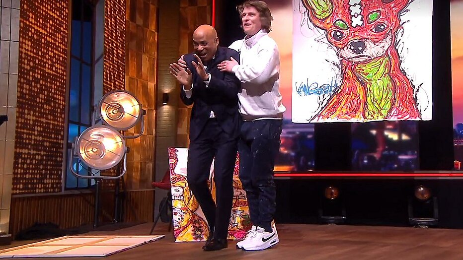 Humberto Tan en Lieuwe van Gogh Humberto Tan en Lieuwe van Gogh