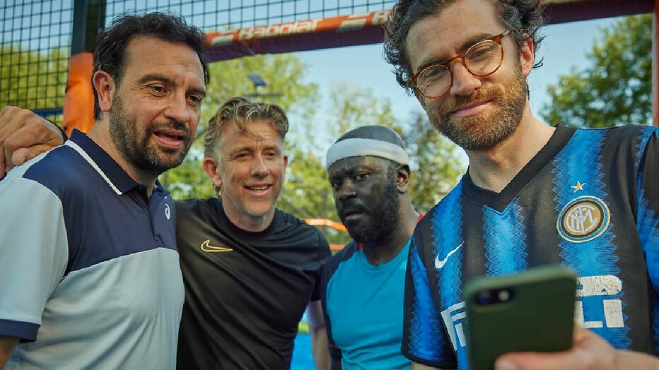 Jeroen Spitzenberger, Waldemar Torenstra, André Dongelmans en Benja Bruijning