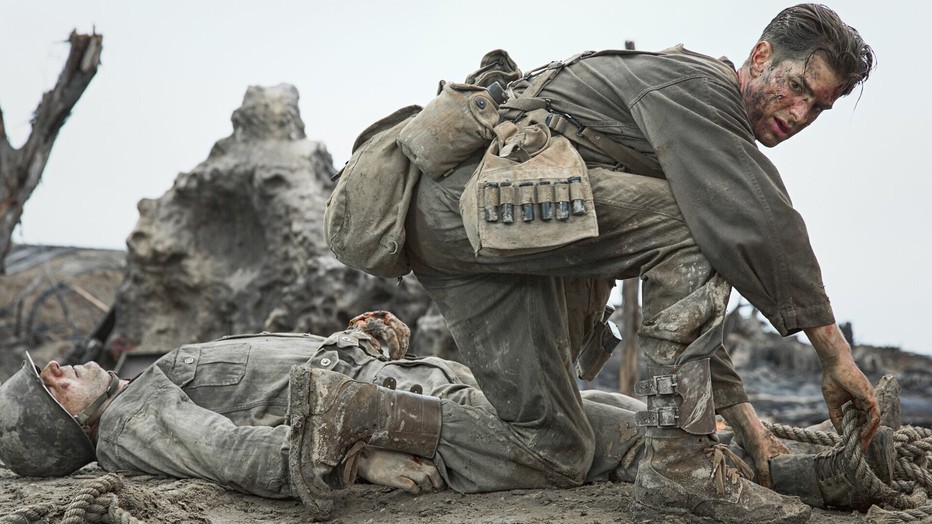 Andrew Garfield in Hacksaw Ridge