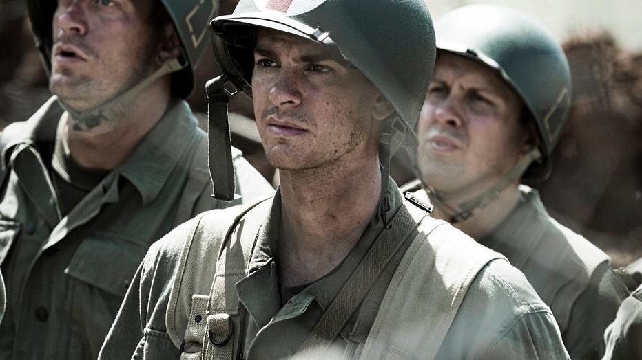 Andrew Garfield in Hacksaw Ridge
