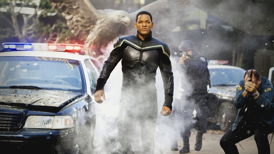 Will Smith in Hancock