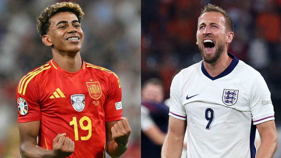 Lamine Yamal en Harry Kane