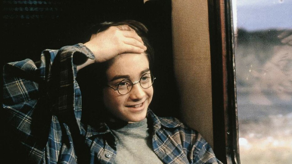 Daniel Radcliffe als Harry Potter in Harry Potter and the Philosopher's Stone