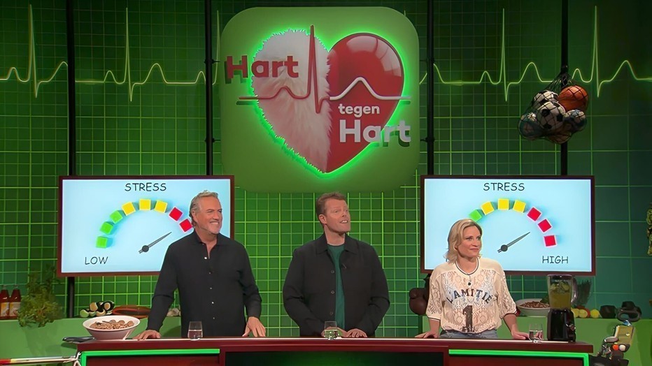 Richard Kemper, Martijn Koning en Roxane Knetemann in Hart tegen Hart