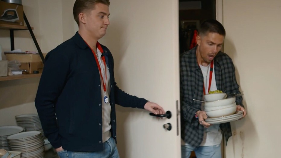 Mart Hoogkamer en André Hazes voor Hazes & Hoogkamer: Tot uw dienst