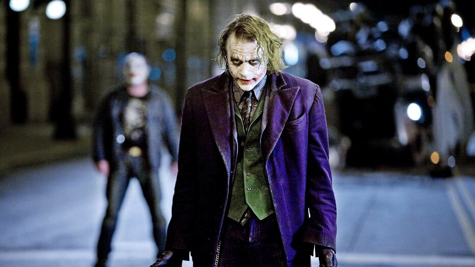 Heath Ledger in The Dark Knight Heath Ledger in The Dark Knight
