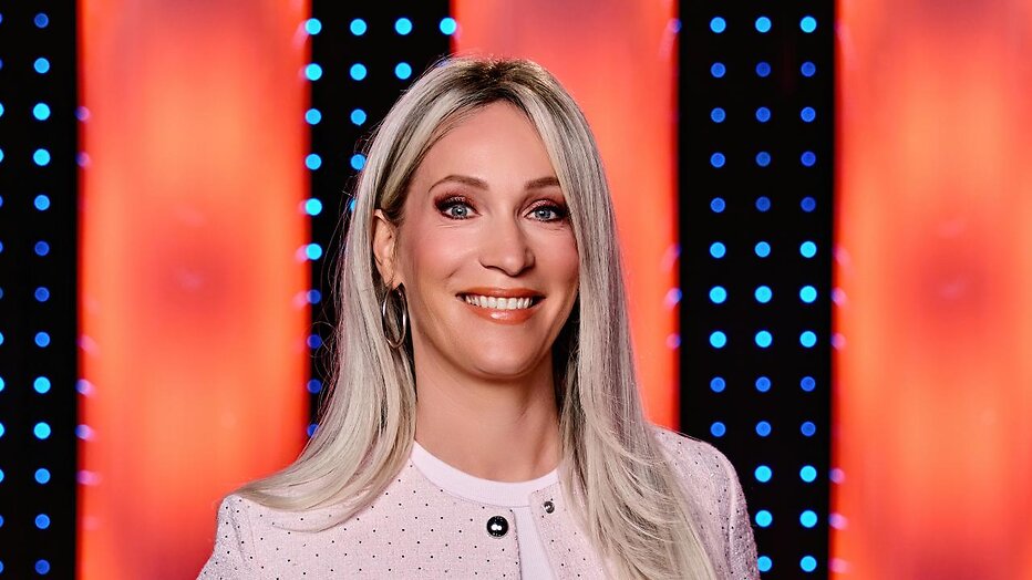 Hélène Hendriks voor De Staatsloterij Show