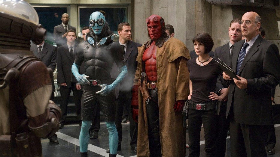 Ron Perlman en overige acteurs Hellboy II: The Golden Army