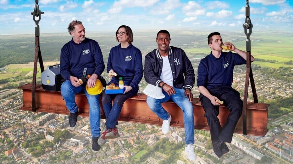John Williams en zijn team voor Help, Mijn Man is Klusser! John Williams en zijn team voor Help, Mijn Man is Klusser!