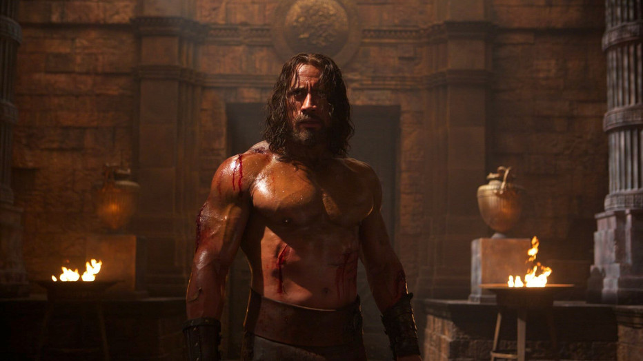 Dwayne Johnson in Hercules