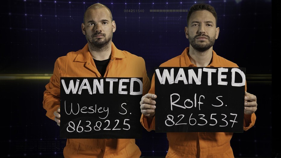 Wesley Sneijder en Rolf Sanchez in Het Jachtseizoen