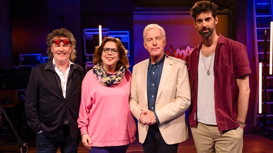 Maurice Luttikhuis, Francis van Broekhuizen, André van Duin en Ruben Hein