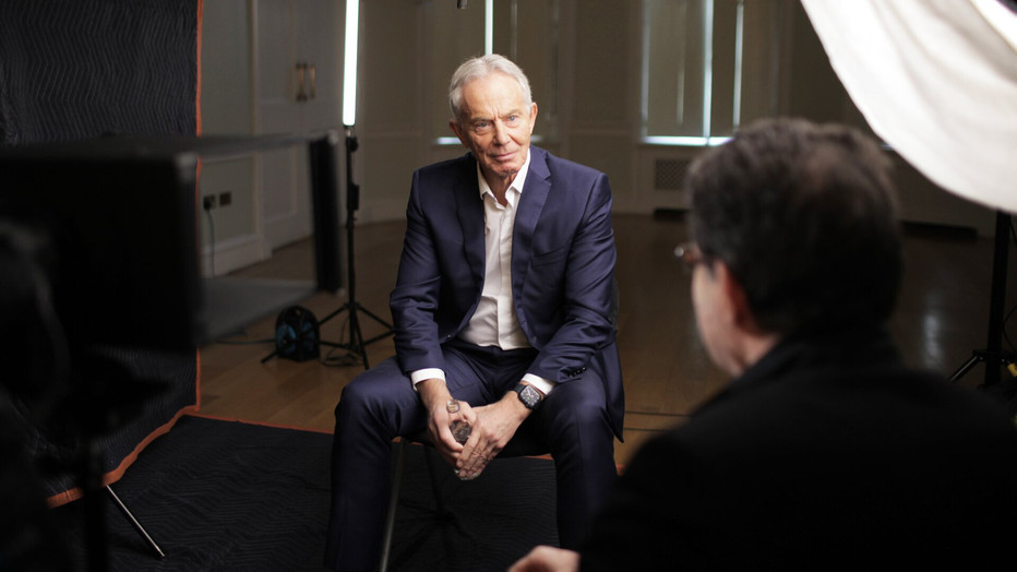 Tony Blair in Het Verhaal van Tony Blair