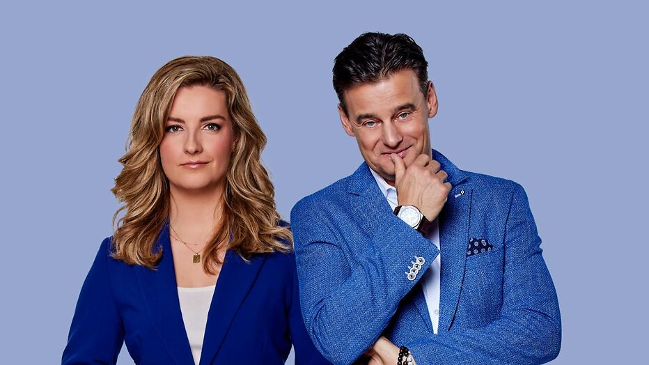 Merel Ek en Wilfred Genee voor Het Debat van Nederland