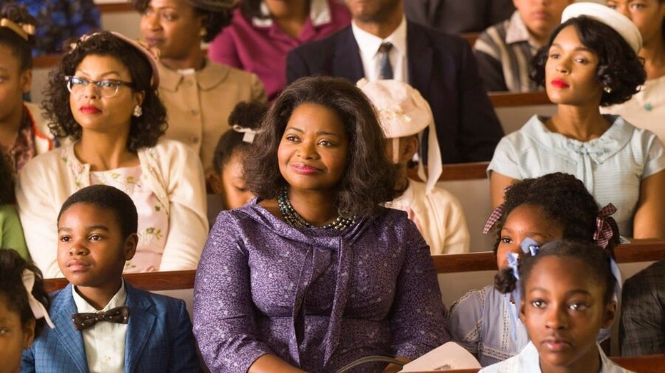 Taraji P. Henson, Octavia Henson en Janelle Monáe in Hidden Figures