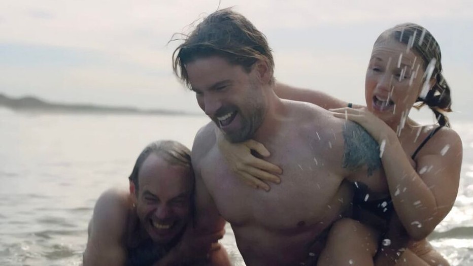 Thomas Ryckewaert, Kevin Janssens en Sanne-Samina Hanssen in Hokwerda's Kind