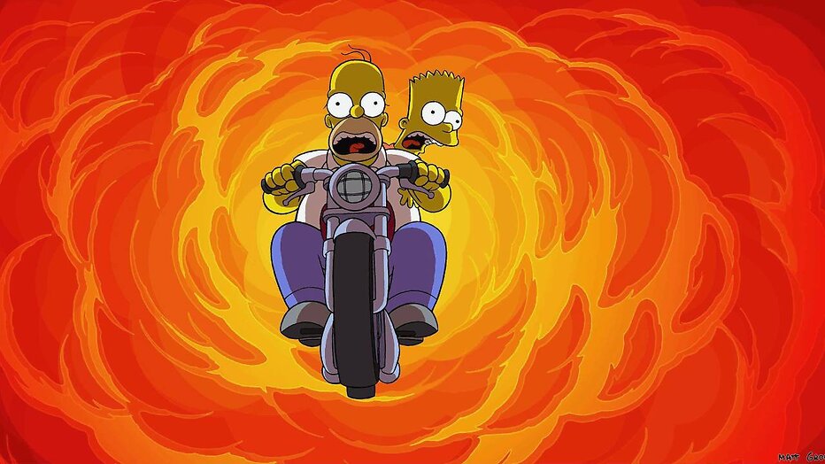 Still uit The Simpsons Movie