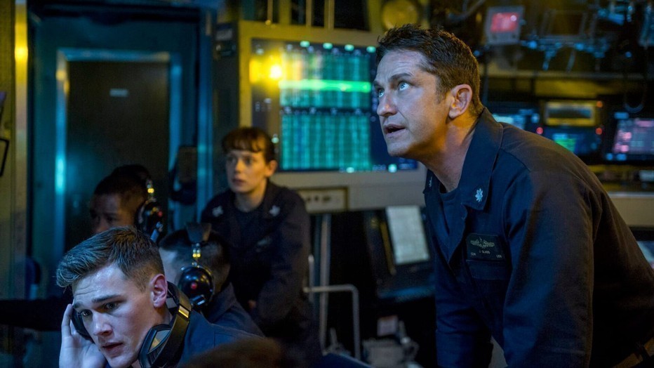 Gerard Butler in Hunter Killer Gerard Butler in Hunter Killer