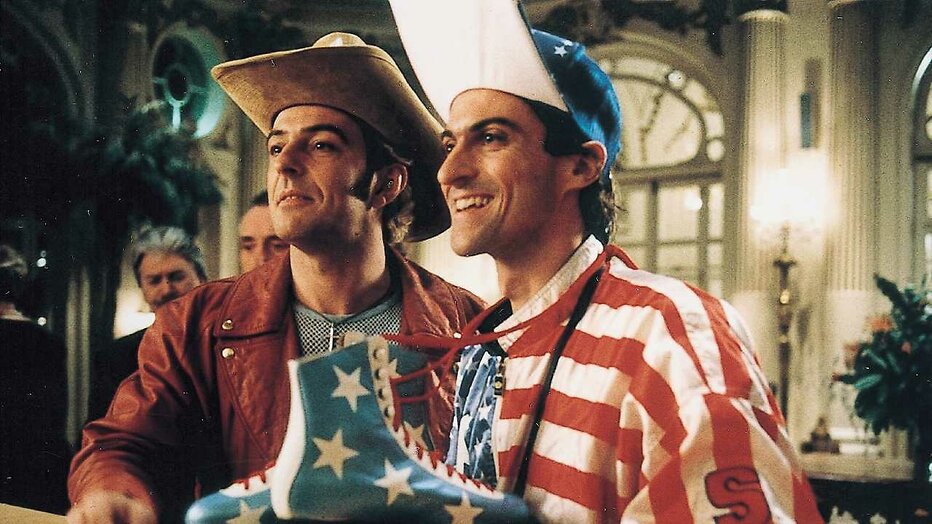 Huub Stapel en René van 't Hof in Flodder in Amerika!