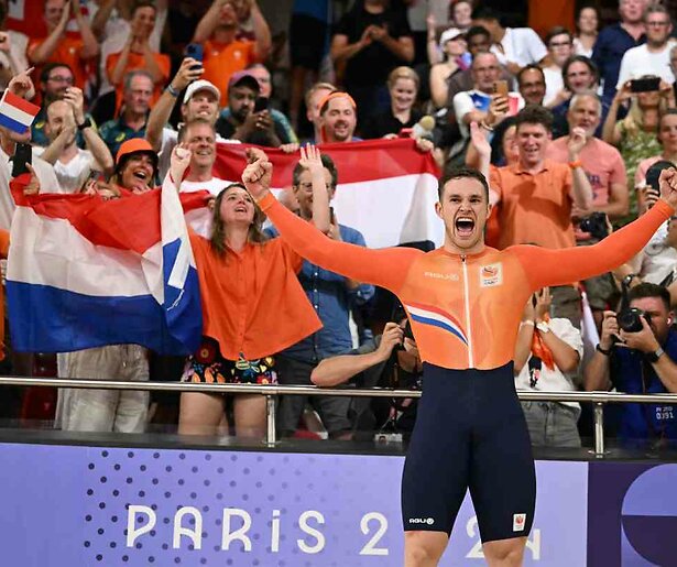 Tweede goud voor Harrie Lavreysen is binnen