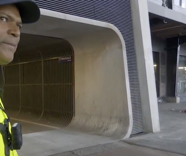 Videosnack: Handhavers getuige van onsmakelijke overtreding