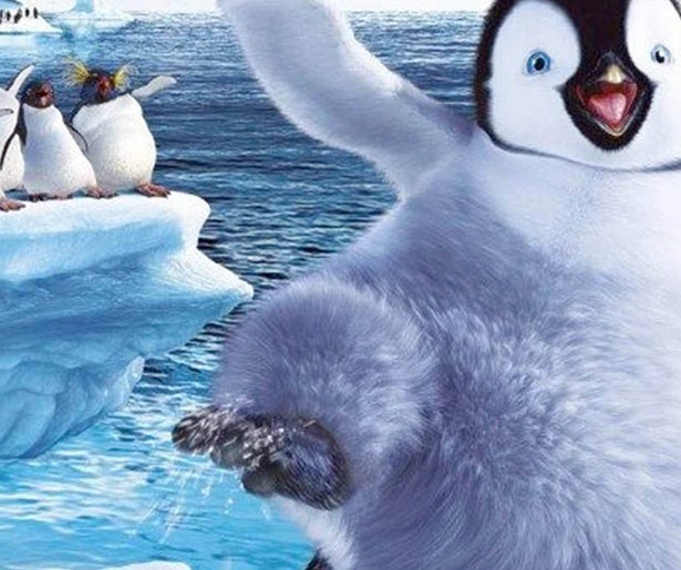 Feelgood movie Happy Feet met tapdansende pinguïn