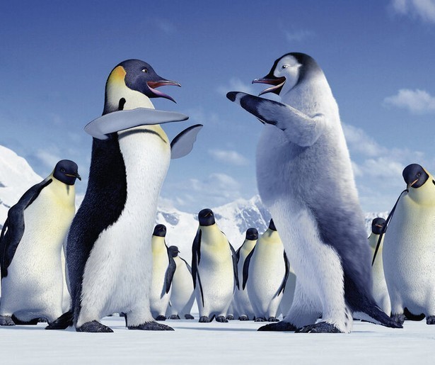 Swing mee met de gezellige pinguïns uit Happy Feet