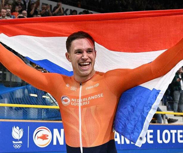 Is drie keer scheepsrecht voor baanwielrenner Harrie Lavreysen op de Olympische Spelen?