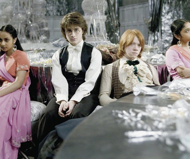 Daniel Radcliffe en de vuurbeker in Harry Potter and the Goblet of Fire