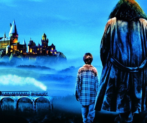 Harry Potter gaat voor het eerst naar Zweinstein in The Philosopher's Stone