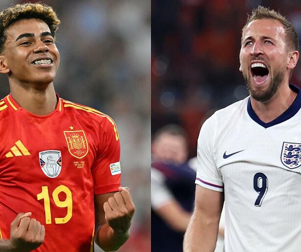 Spanje en Engeland strijden om de titel tijdens de finale van het EK voetbal