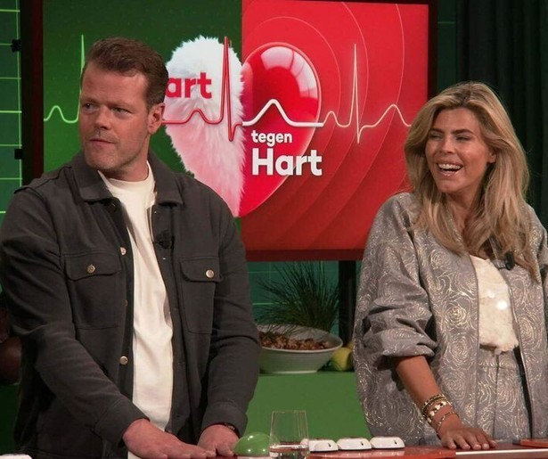 Jaap Reesema en Kim Kötter nemen het in Hart tegen Hart op tegen Jamie Kazàn en Patty Brard