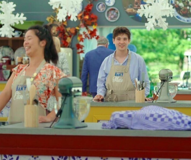 De bakkers gaan met het thema 'wintersport' aan de slag in Heel Holland Bakt