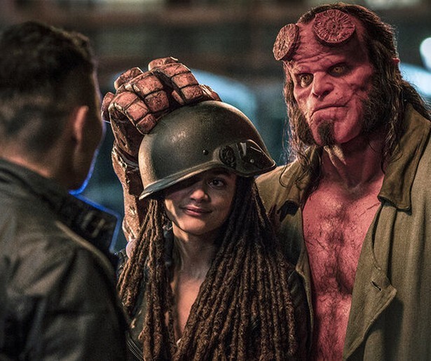 Demonische Hellboy strijd tegen het kwaad